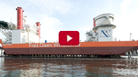 Fred. Olsen Windcarrier vessel ‘Brave Tern’ load out