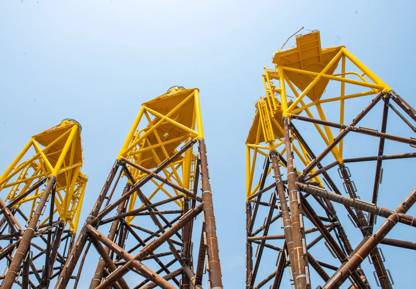 Jacket for offshore wind turbine