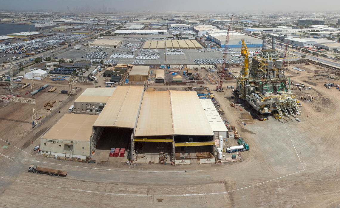 Jebel Ali yard, 2014