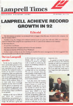 Lamprelltimes 1992