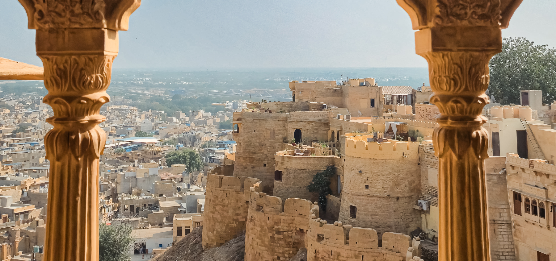 *Golden Fort* by Dhiraj Kisan Bhoir